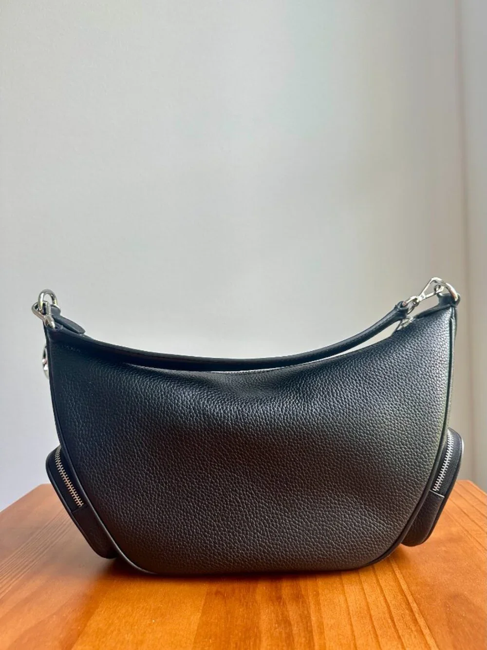 Michael Kors Merritt Black Convertible Crossbody/Shoulder Bag